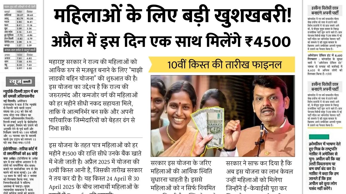 Ladki Bahin Yojana Update